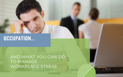 One way to manage workplace stress